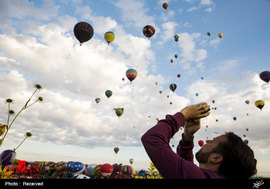 جشنواره بالون ها در آلبوکرکه