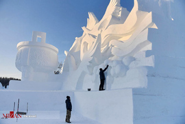 جشنواره سازه های یخی در چین