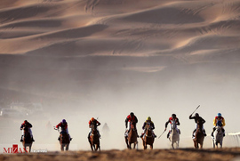 مسابقات شتر سواری در امارات