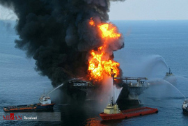برخورد نفتکش ایرانی با کشتی چینی