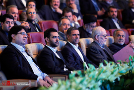محمدجواد آذری جهرمی  وزیر ارتباطات و فناوری اطلاعات در هفتمین همایش سالانه بانکداری الکترونیک و نظام‌های پرداخت 