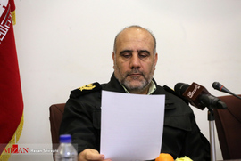 سردار حسین رحیمی رئیس پلیس تهران
