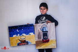نقاشی های کودکان با گذراندن روزهای سخت، رنگ و بوی زندگی بعد از زلزله را به همراه دارد.