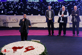 محمدرضا فروتن ، در افتتاحیه سی و ششمین جشنواره فیلم فجر