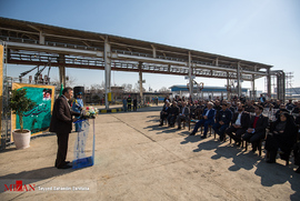 مراسم افتتاح پروژه بهینه سازی و نوسازی انبار نفت ری