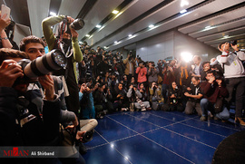 حضور خبرنگاران و عکاسان رسانه ها در پردیس ملت 
