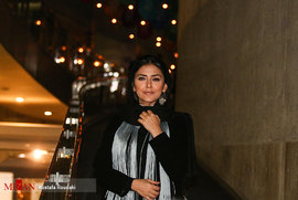 هدی زین العابدین در حاشیه سی و ششمین جشنواره فیلم فجر 