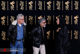 عوامل فیلم (سرو زیر آب ) در ششمین روز جشنواره فیلم فجر۹۶ 