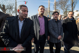 سجاد انوشیروانی در راهپیمایی 22 بهمن 96 - اردبیل
