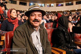سعید آقاخانی در مراسم اختتامیه جشنواره فیلم فجر96 