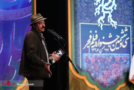سعید آقاخانی در مراسم اختتامیه جشنواره فیلم فجر96 