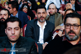 پیمان معادی در مراسم اختتامیه جشنواره فیلم فجر96 