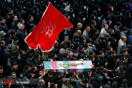 تشییع پیکر شهدای حافظ امنیت ناجا
