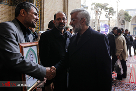 سعید جلیلی در مراسم ختم شهدای حافظ امنیت ناجا