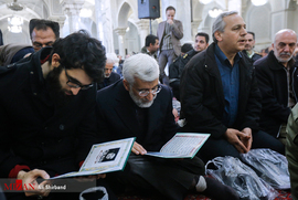 سعید جلیلی در مراسم ختم شهدای حافظ امنیت ناجا