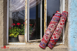 قالیشویی در آستانه سال نو -همدان