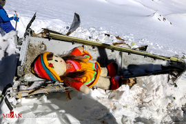 عروسک یکی از کودکان قربانی در حادثه سقوط هواپیما تهران  - یاسوج