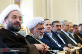 دیدار مسئولین قضایی با رئیس مجلس شورای اسلامی
