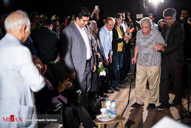 جشن تولد 88 سالگی محمد علی کشاورز