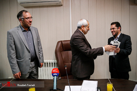 معارفه سرپرست جدید دادسرای پولی و بانکی با حضور دادستان تهران