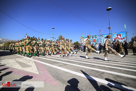  مراسم رژه روز ارتش - همدان
