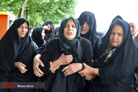 تشییع شهدای هنگ مرزبانی میرجاوه - مشهد