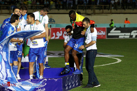 جشن قهرمانی استقلال در جام حذفی فوتبال
