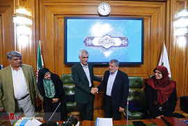 مراسم تحلیف و ادای سوگند شهردار جدید تهران