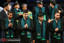 آیین بدرقه تیم ملی فوتبال به جام جهانی