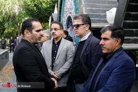 مراسم تشییع پیکر مرحوم موسوی