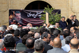 مراسم تشییع پیکر مرحوم موسوی