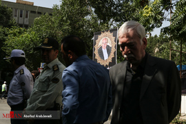 مراسم تشییع پیکر زنده یاد ناصر یمین مردوخی 