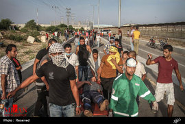 ادامه درگیری مردم فلسطین با صهیونیست‌ها
