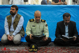 سردار رحیمی  در مراسم اولین سالگرد شهدای حادثه تروریستی مجلس شورای اسلامی