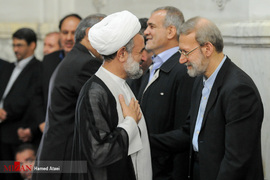مراسم اولین سالگرد شهدای حادثه تروریستی مجلس شورای اسلامی