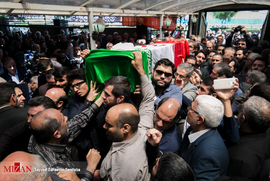 مراسم تشییع پیکر حجت الاسلام والمسلمین احمدی
