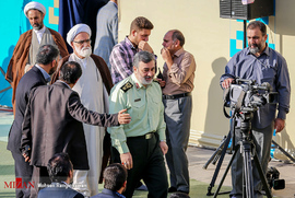 سردار اشتری فرمانده ناجا در اقامه نماز عید سعید فطر در مصلی تهران