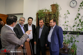 بازدید رییس کل دادگاه‌های عمومی وانقلاب تهران از مجتمع قضایی شهید مفتح