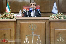 نشست خبری رئیس کل دادگستری استان تهران