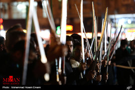 آیین سنتی شمشیر گردانی عربهای نجف اشرف در قم