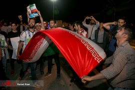 استقبال از تیم ملی فوتبال در فرودگاه امام خمینی (ره)