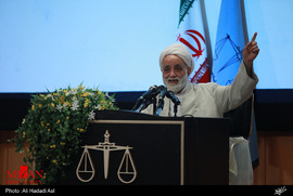 سخنرانی حجت الاسلام قرائتی در همایش روحانیت و قرآن در دستگاه قضاء