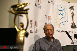 علی نصیریان در نشست خبری بیستمین جشن خانه سینما