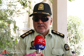 سرهنگ بخشنده رئیس پلیس مبارزه با مواد مخدر تهران بزرگ