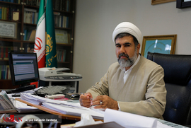 حجت الاسلام و المسلمین غضنفرآبادی رئیس دادگاه‌های انقلاب اسلامی تهران  

