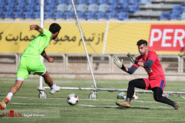 تمرین  تیم فوتبال پرسپولیس در تهران