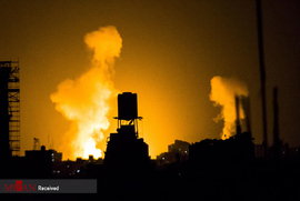 حملات هوایی رژیم صهیونیستی به نوار غزه
