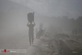 گرد و غبار در نپال