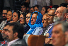مرضیه برومند  در اختتامیه جشنواره فیلم‌های کودک و نوجوان - اصفهان