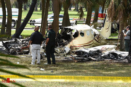 سقوط هواپیمای سبک در فلوریدای آمریکا